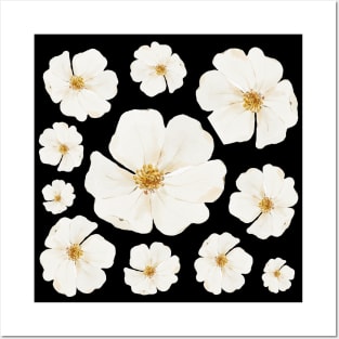 White Magnolia Decor Posters and Art